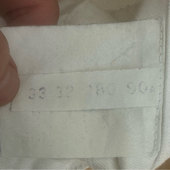 ACNE STUDIOS Bla Konst Slim Leg Jeans Ankle Skinny Mid-Rise White Size 33 - Picture 8 of 15